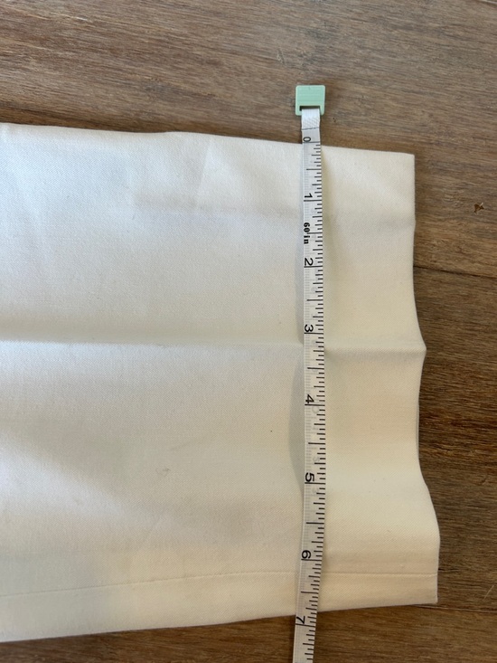 Brunello Cucinelli stretch-cotton white capri trousers size US 10 made in Italy - Picture 15 of 16